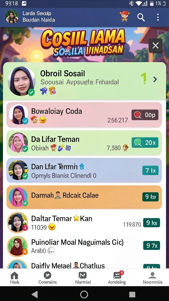 gawang69 - Screenshot memperlihatkan grafis menawan dari latar belakang game.
