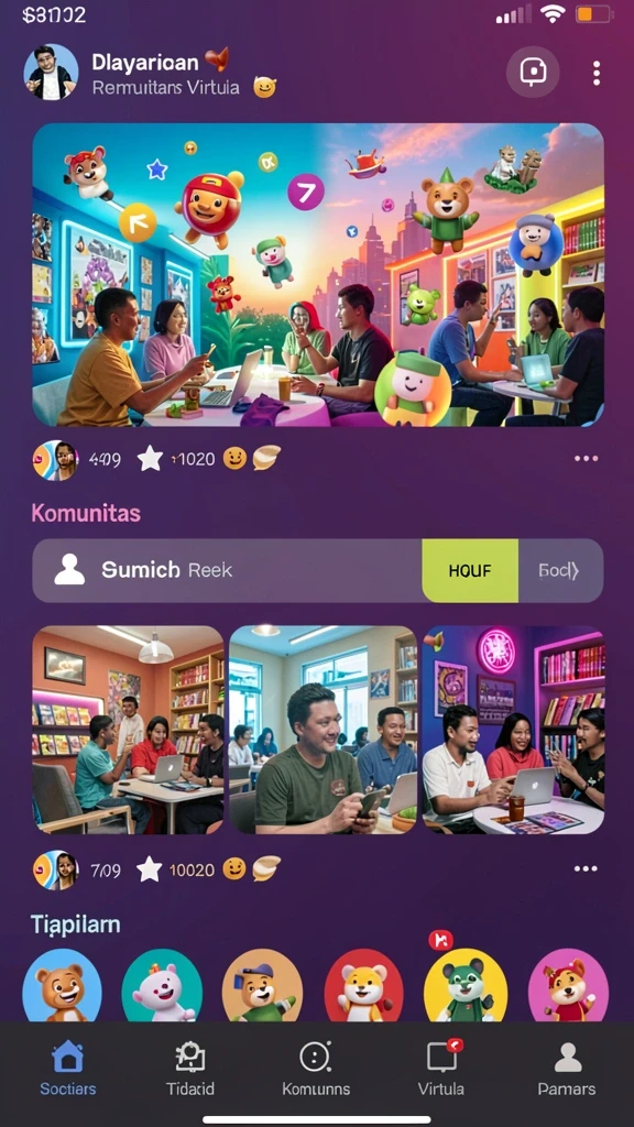 hoki9 - Tampilan utama aplikasi HOKI9 yang menarik.