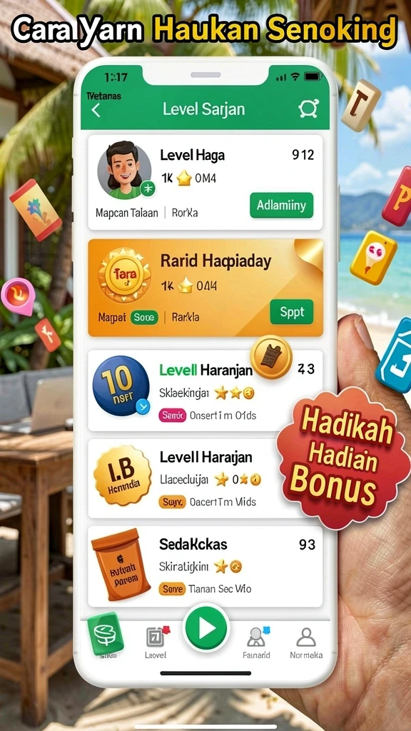 jamin777 - Tampilan antarmuka yang intuitif dan menarik.