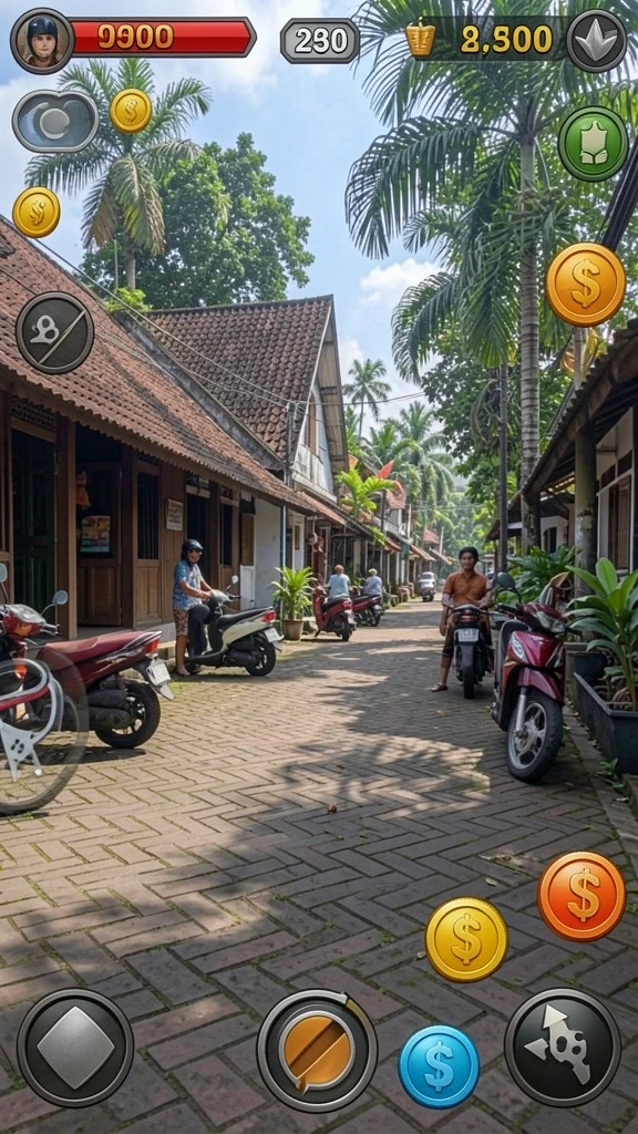 rajabotak - Tampilan antarmuka yang user-friendly dan menarik.